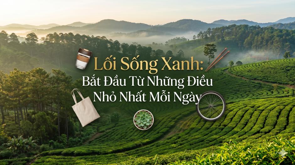 Lối Sống Xanh: Bắt Đầu Từ Những Điều Nhỏ Nhất Mỗi Ngày
