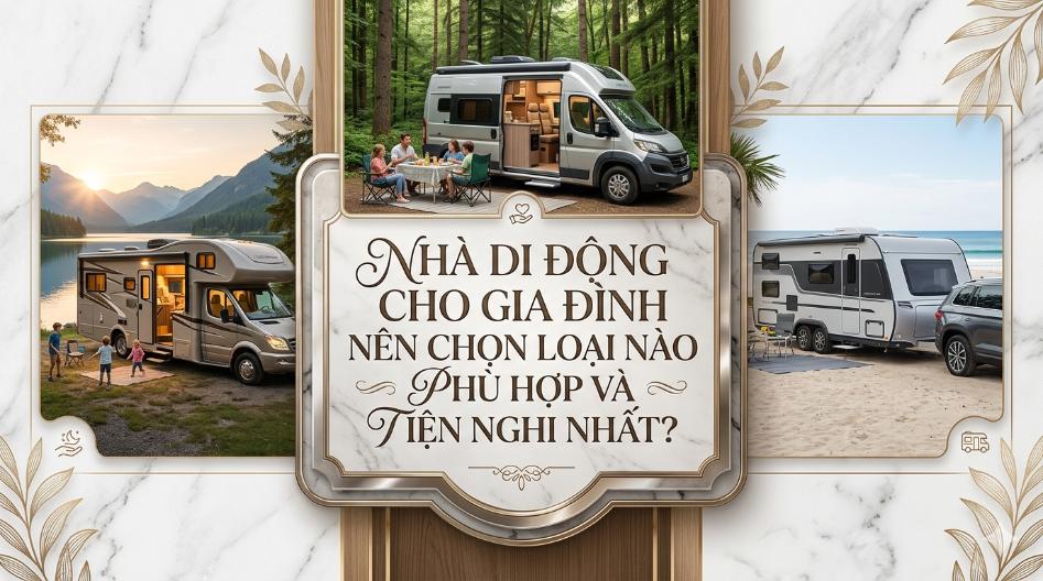 Nhà di động cho gia đình nên chọn loại nào phù hợp và tiện nghi nhất?