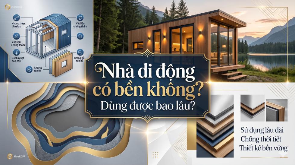 Nhà di động có bền không? Dùng được bao lâu?