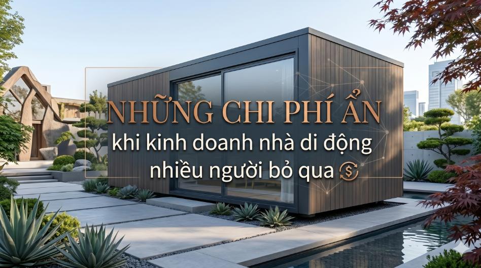 Những chi phí ẩn khi kinh doanh nhà di động nhiều người bỏ qua