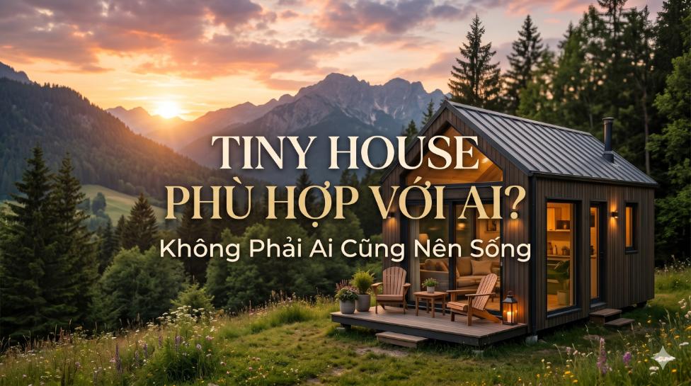 Tiny House Phù Hợp Với Ai? Không Phải Ai Cũng Nên Sống